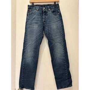 Levi's Classic 501 Women's Blue Denim Jeans Red Tab 29 X 30 Vintage Retro